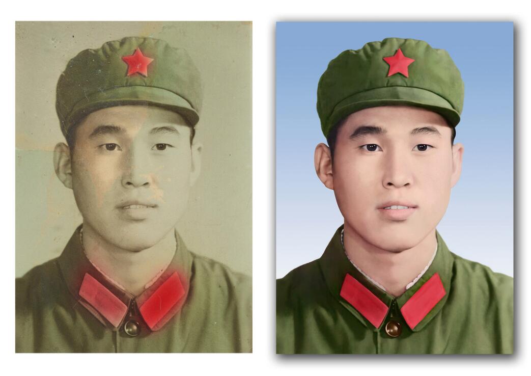 河西区街道破损照片修复-18
