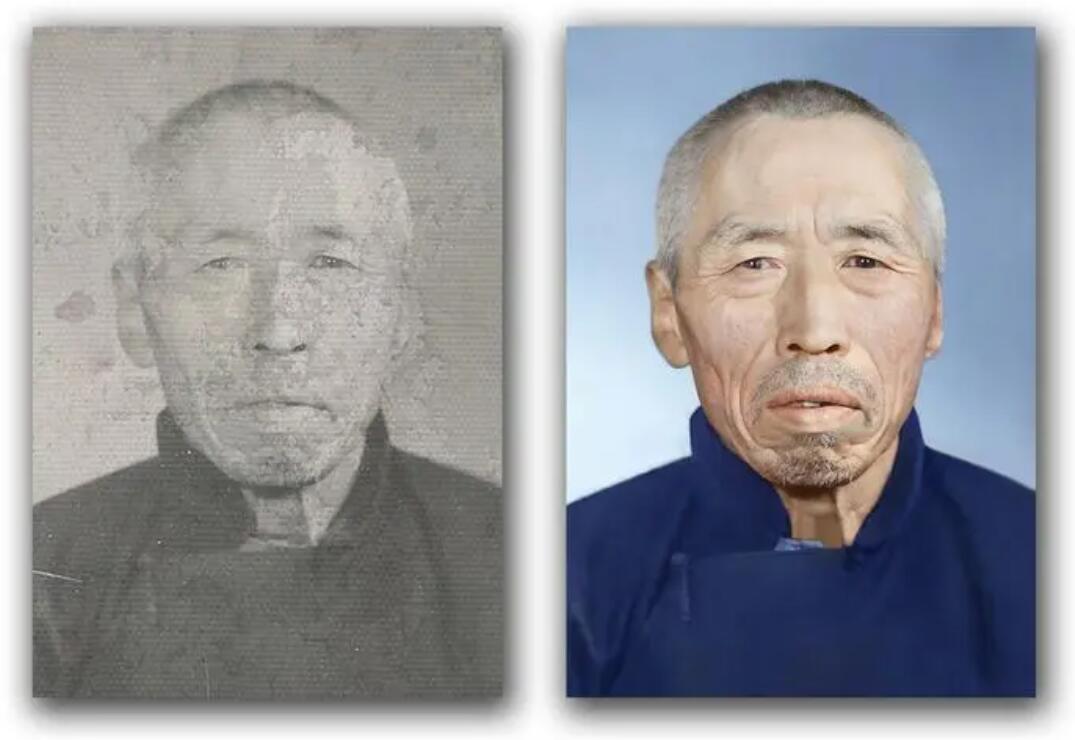 河西区街道破损照片修复-56